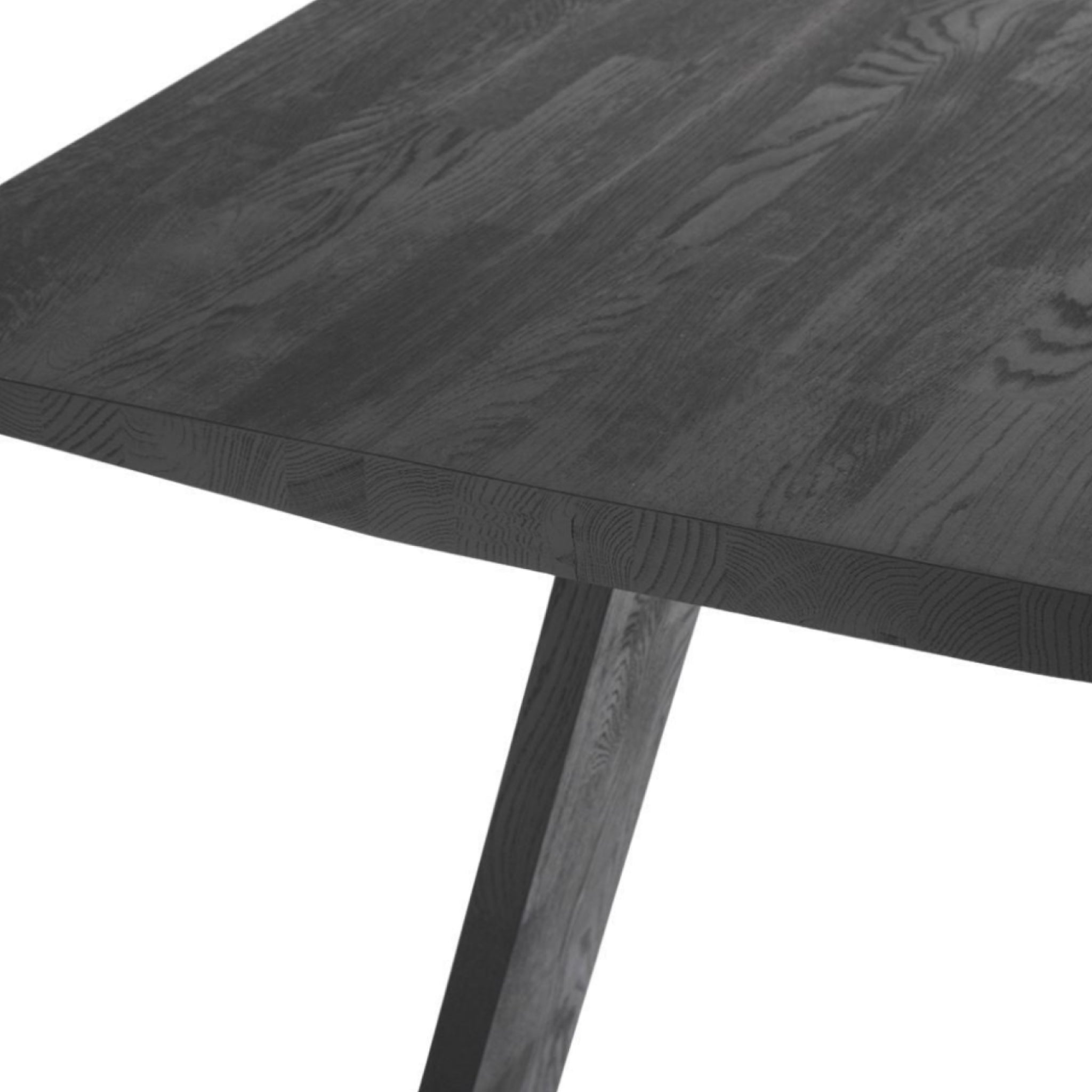 Muubs Angle Dining Table, Black
