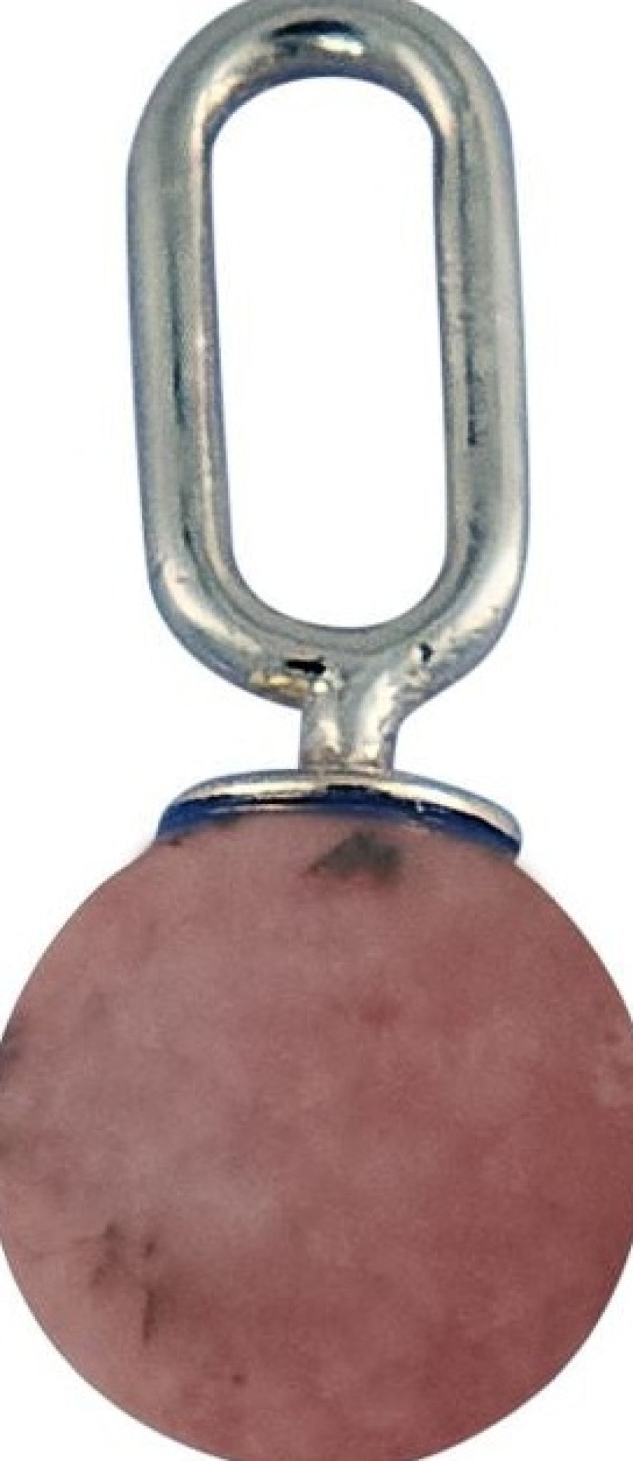 Design Letters Stone Drop Pendant 5 mm 925 Sterling Silver, Red Chrosite