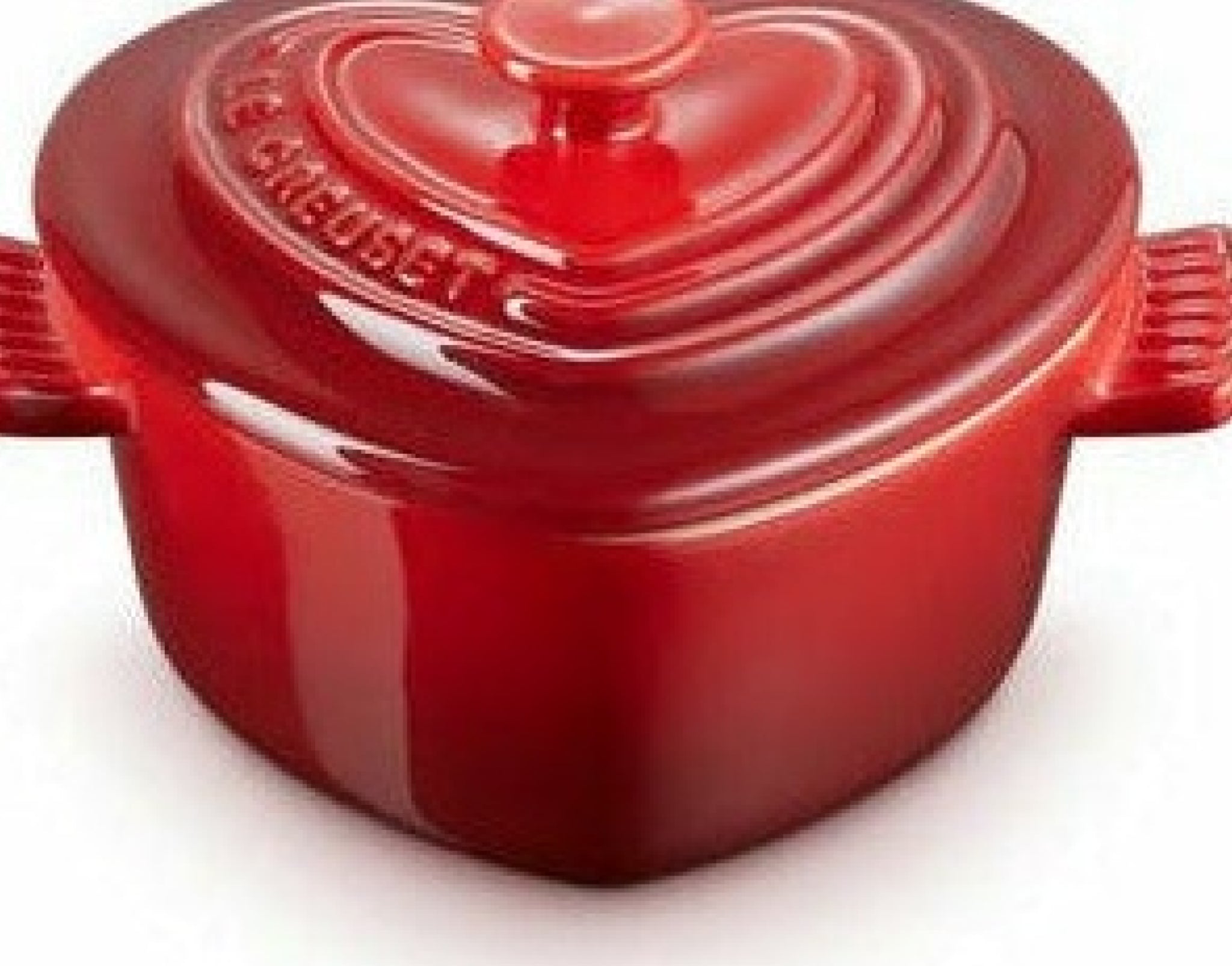Le Creuset Mini Cocotte D'amour 10 Cm, Cherry Red