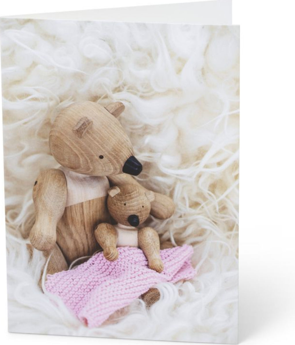 Kay Bojesen Card A6 Baptism Rose 1 Piece