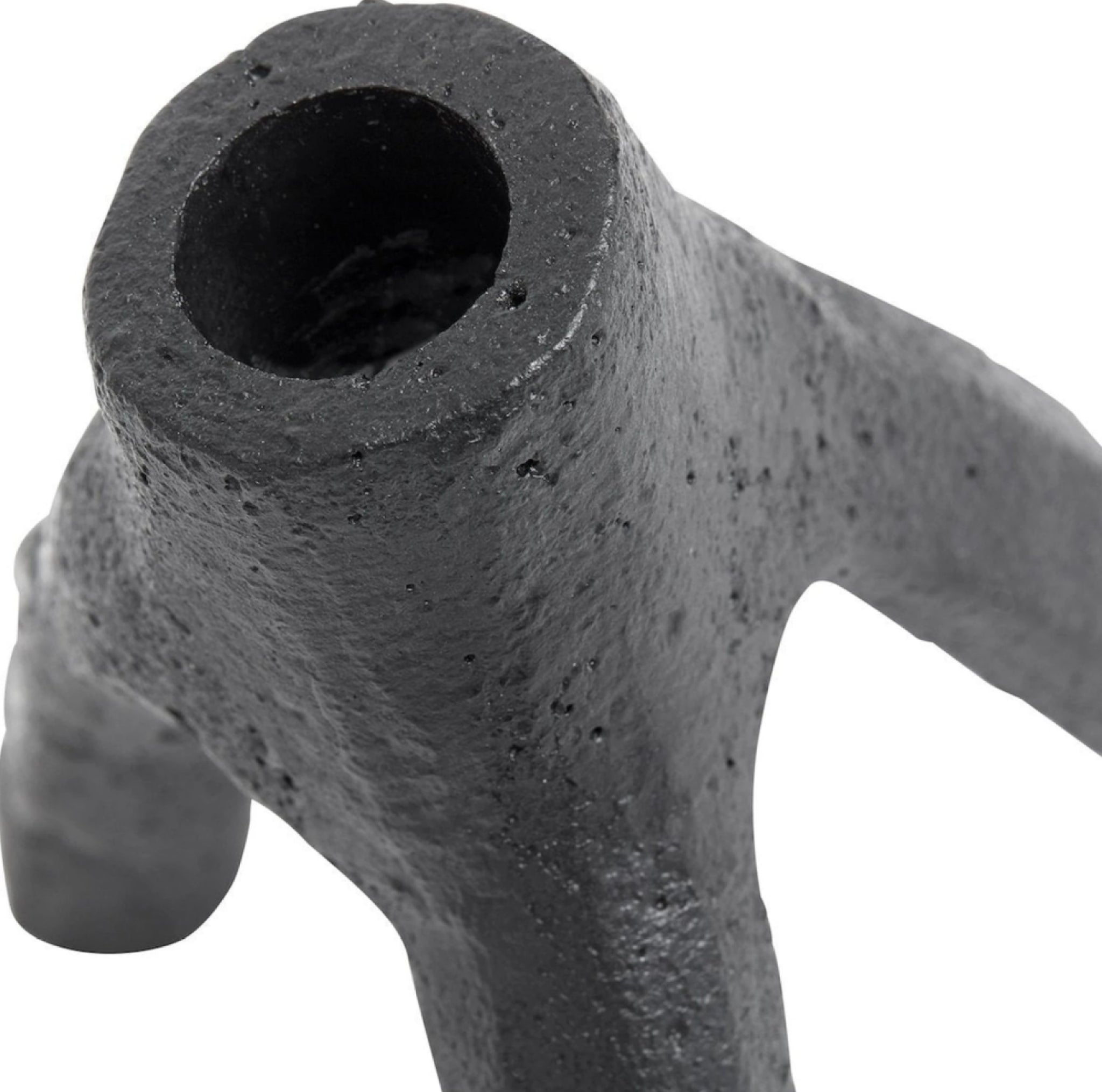 Muubs Aion Candle Holder Black, 13cm