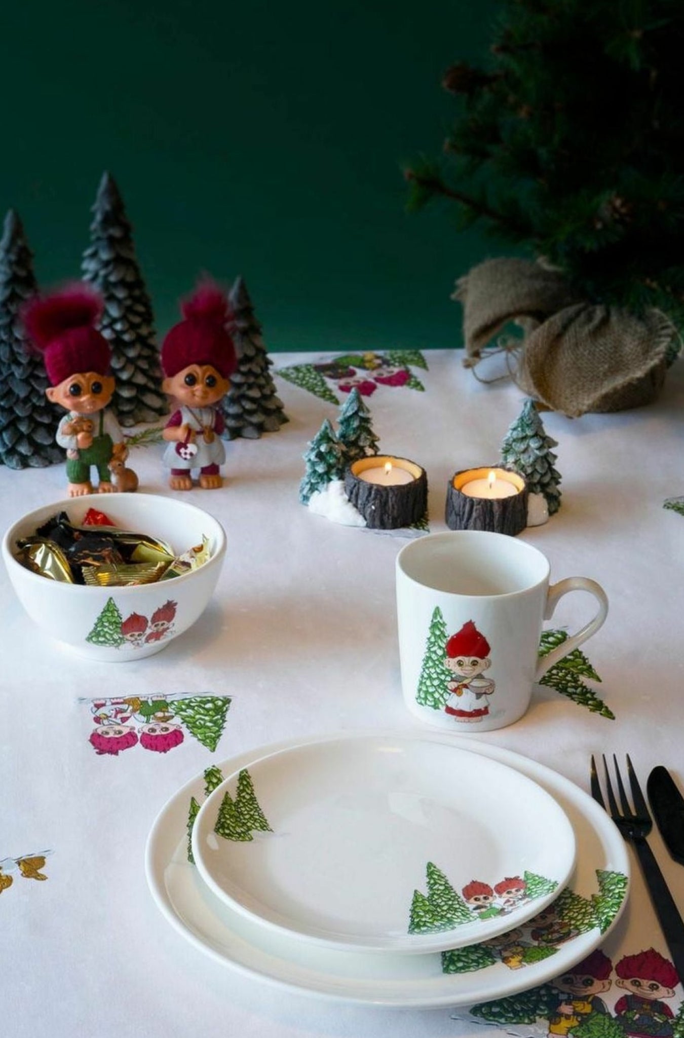 Goodlucktroll Mug Grandma, 9 Cm