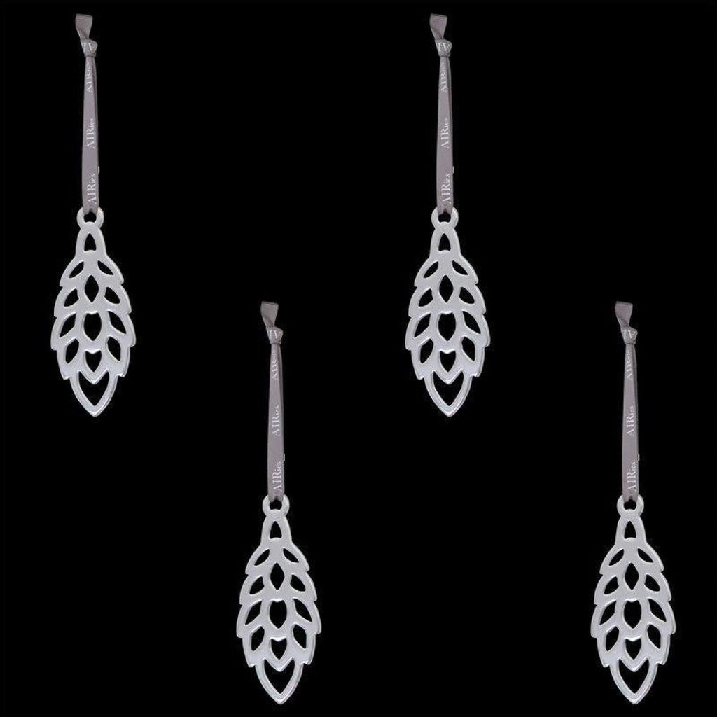 AIRies pine cones silver set of 4, small