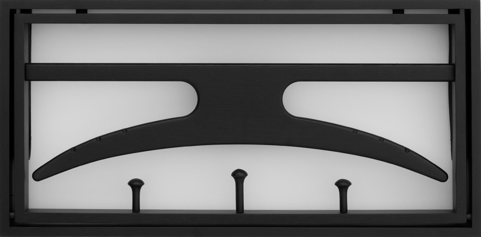 Klassik Studio The Hanger Black Oak Stained, White