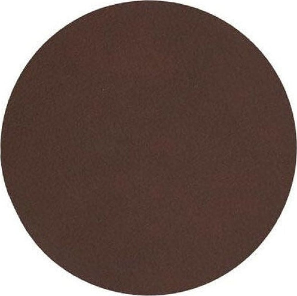 Lind DNA Circle Glass Coaster Nupo Leather, Dark Brown