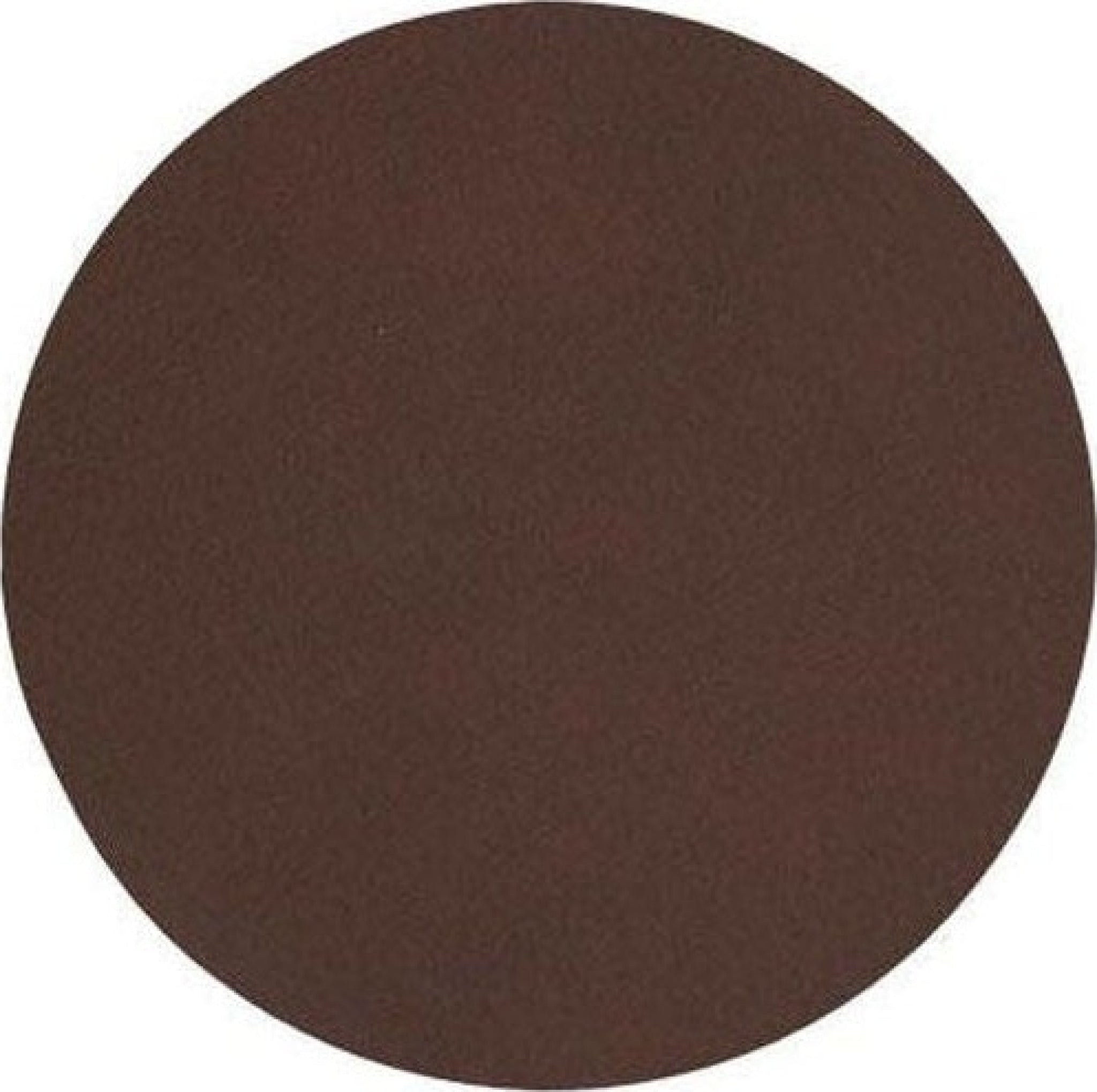 Lind DNA Circle Glass Coaster Nupo Leather, Dark Brown