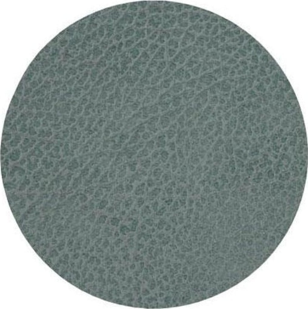 Lind DNA Circle Glass Coaster Hippo Leather, Pastel Green