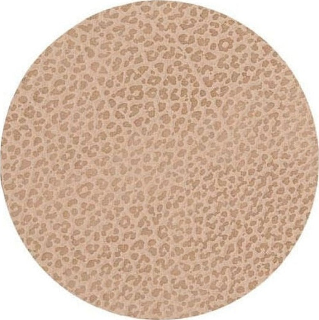 Lind DNA Circle Glass Coaster Hippo Leather, Sand