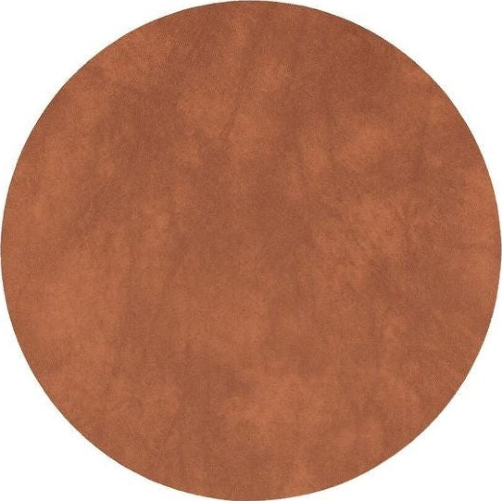 Lind DNA Circle Glass Coaster Nupo leather, natural