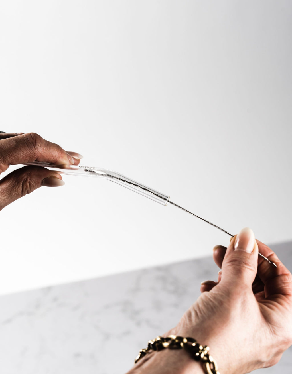Muurla Glass Straws + Brush