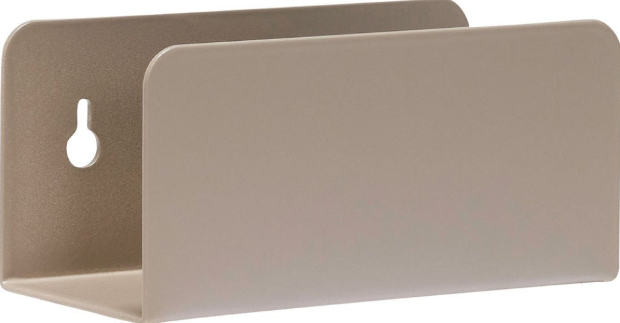 Hübsch Clutch Magazine Holder Sand