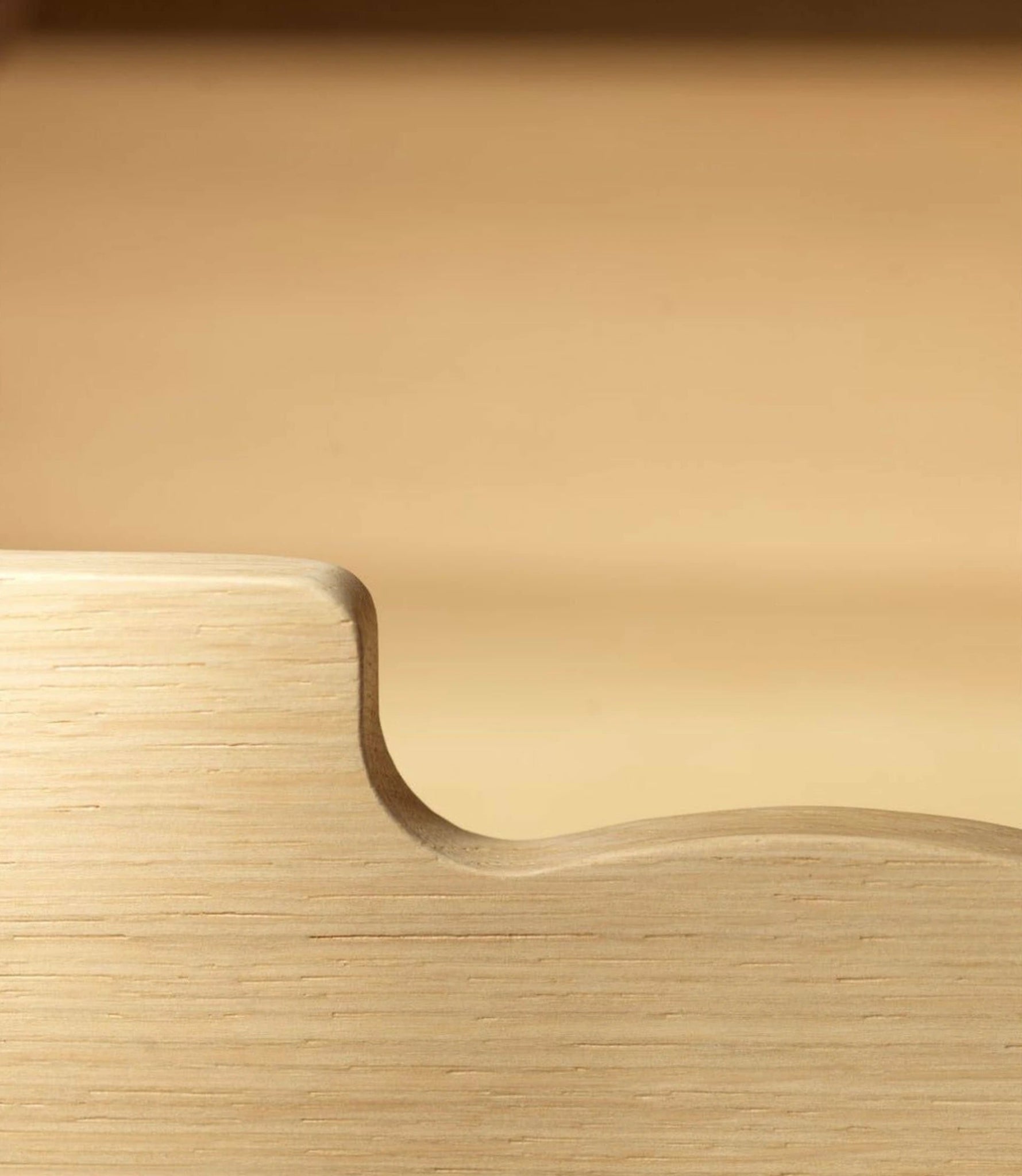 FDB Møbler A232 Large Drawer for Sideboard – Lacquered Oak, Vintage Design