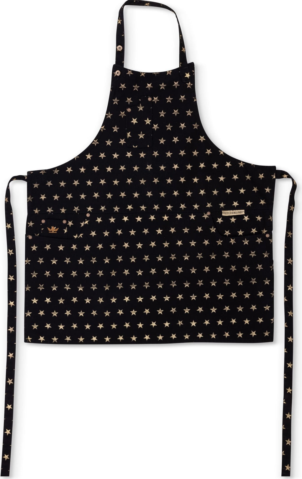 Dutchdeluxes Five Pocket Apron Slim Fit, Starry Black