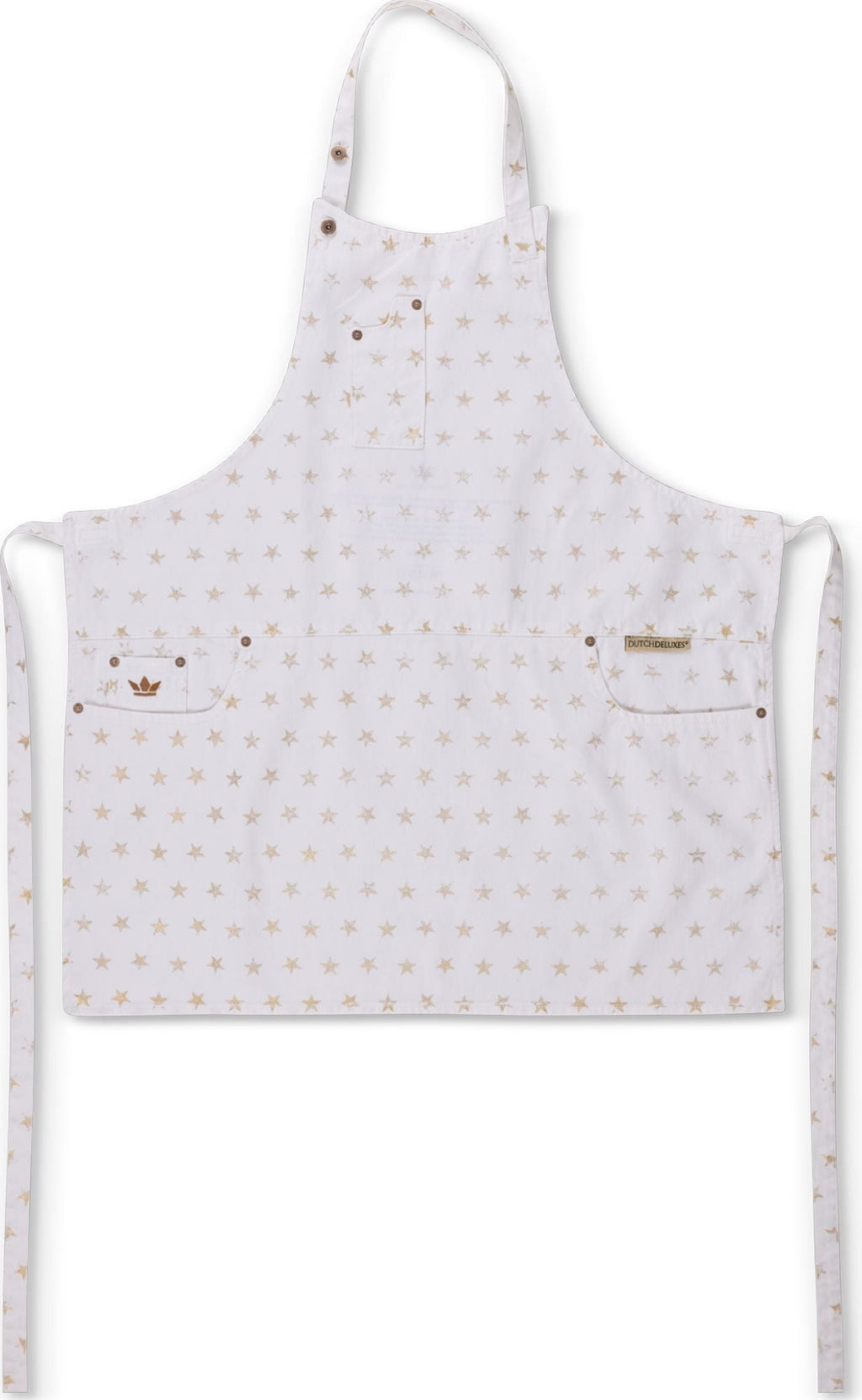 Dutchdeluxes Five Pocket Apron Slim Fit, Starry White