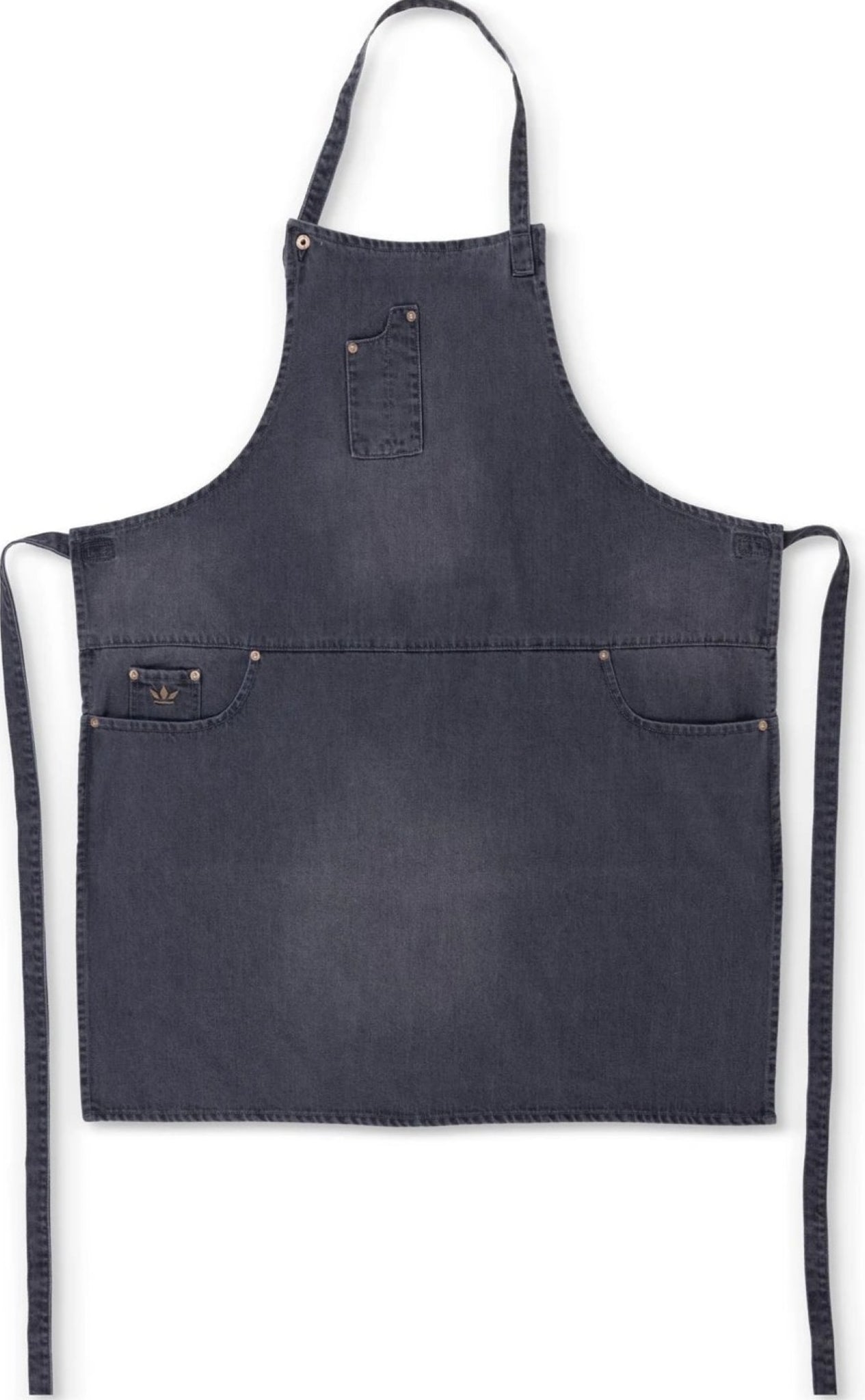 Dutchdeluxes Five Pocket Apron Comfort Fit, Washed Grey