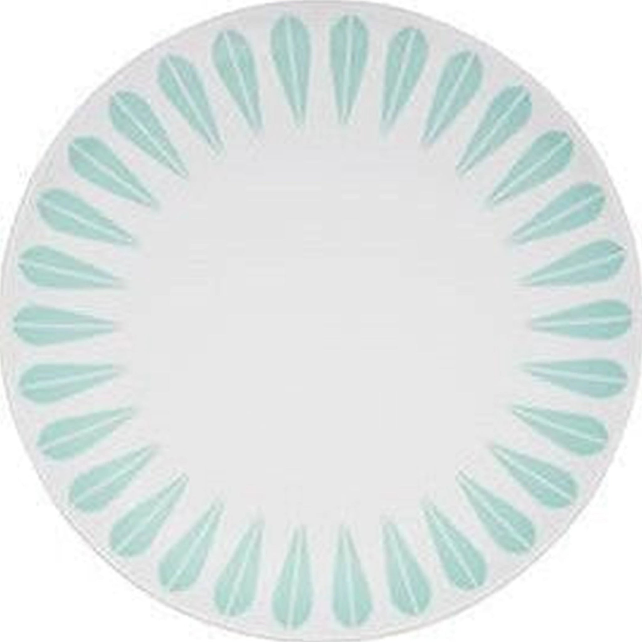 Lucie Kaas Arne Clausen Plate Mint Green, 28cm