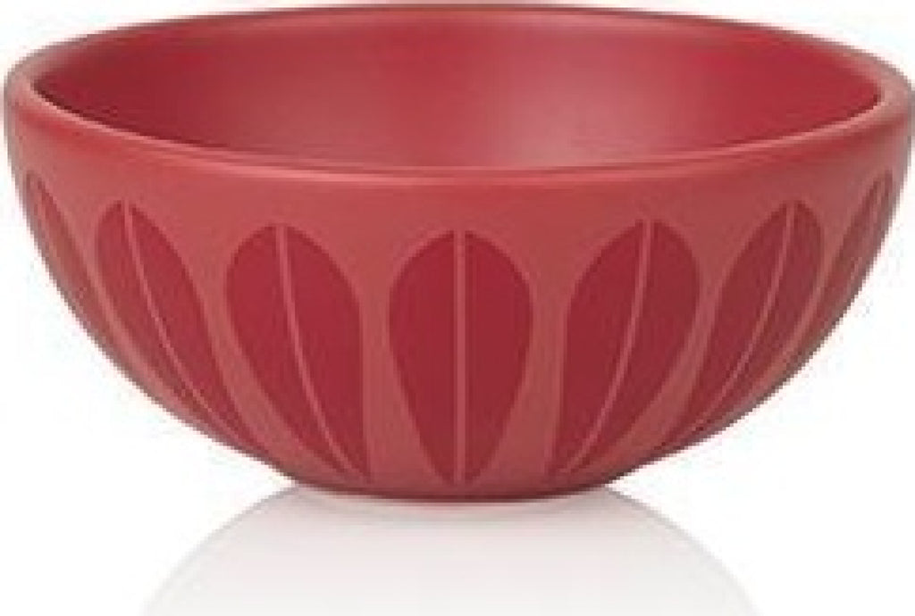 Lucie Kaas Arne Clausen Lotus bowl red, Ø12 cm