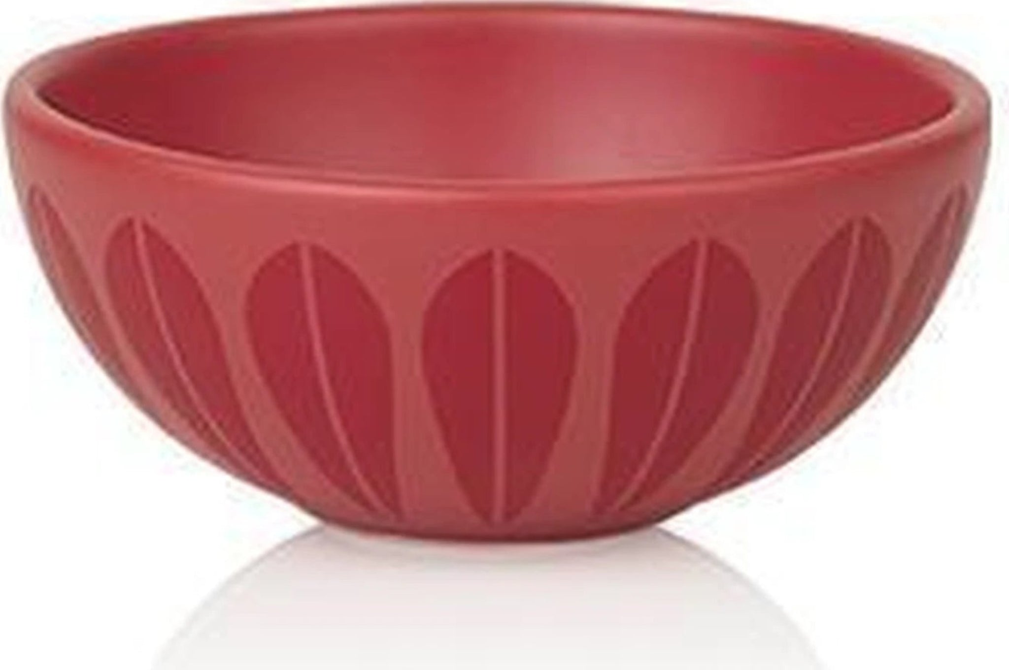 Lucie Kaas Arne Clausen Lotus bowl red, Ø12 cm