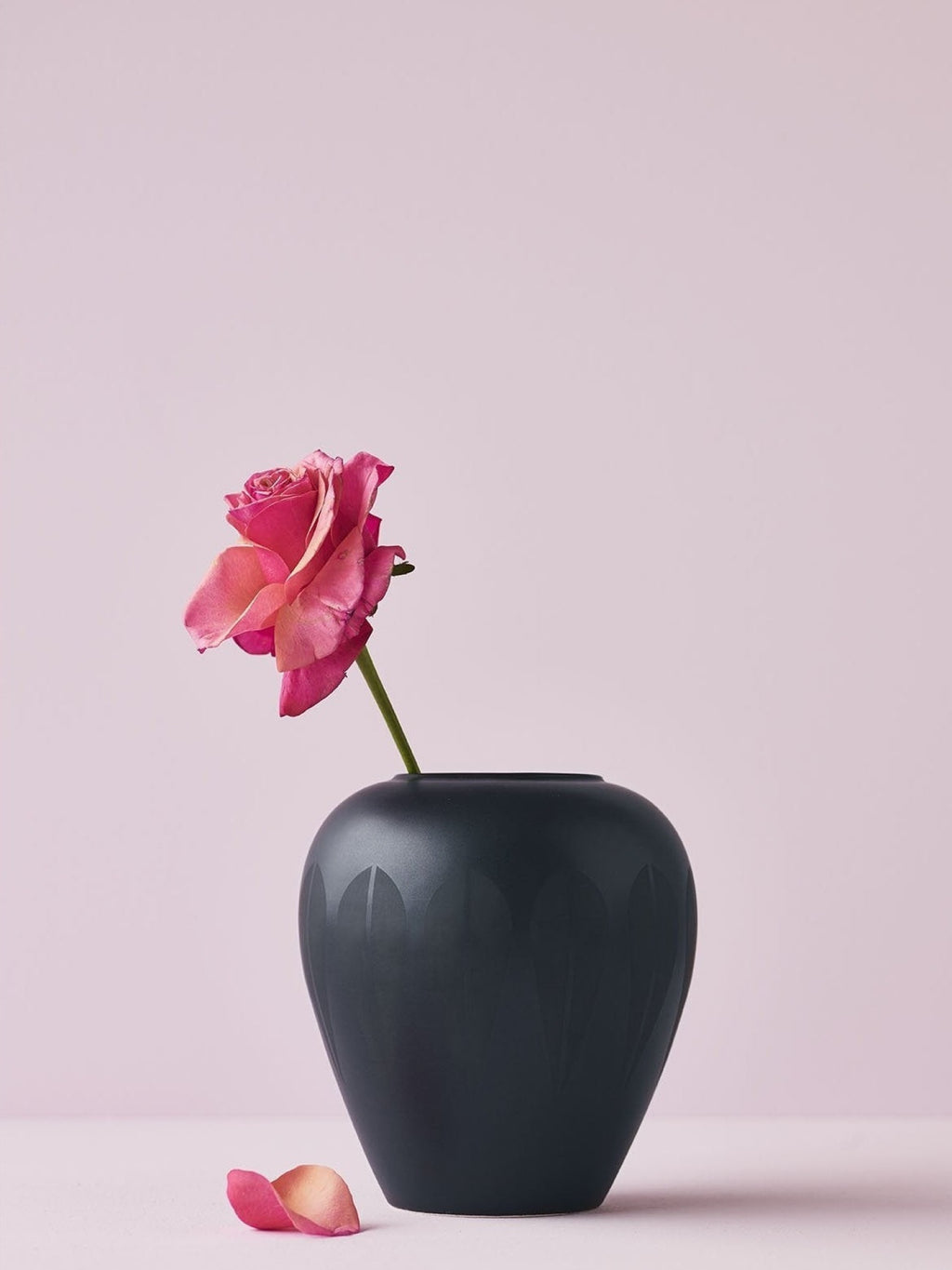 Lucie Kaas Arne Clausen Vase black, 11cm