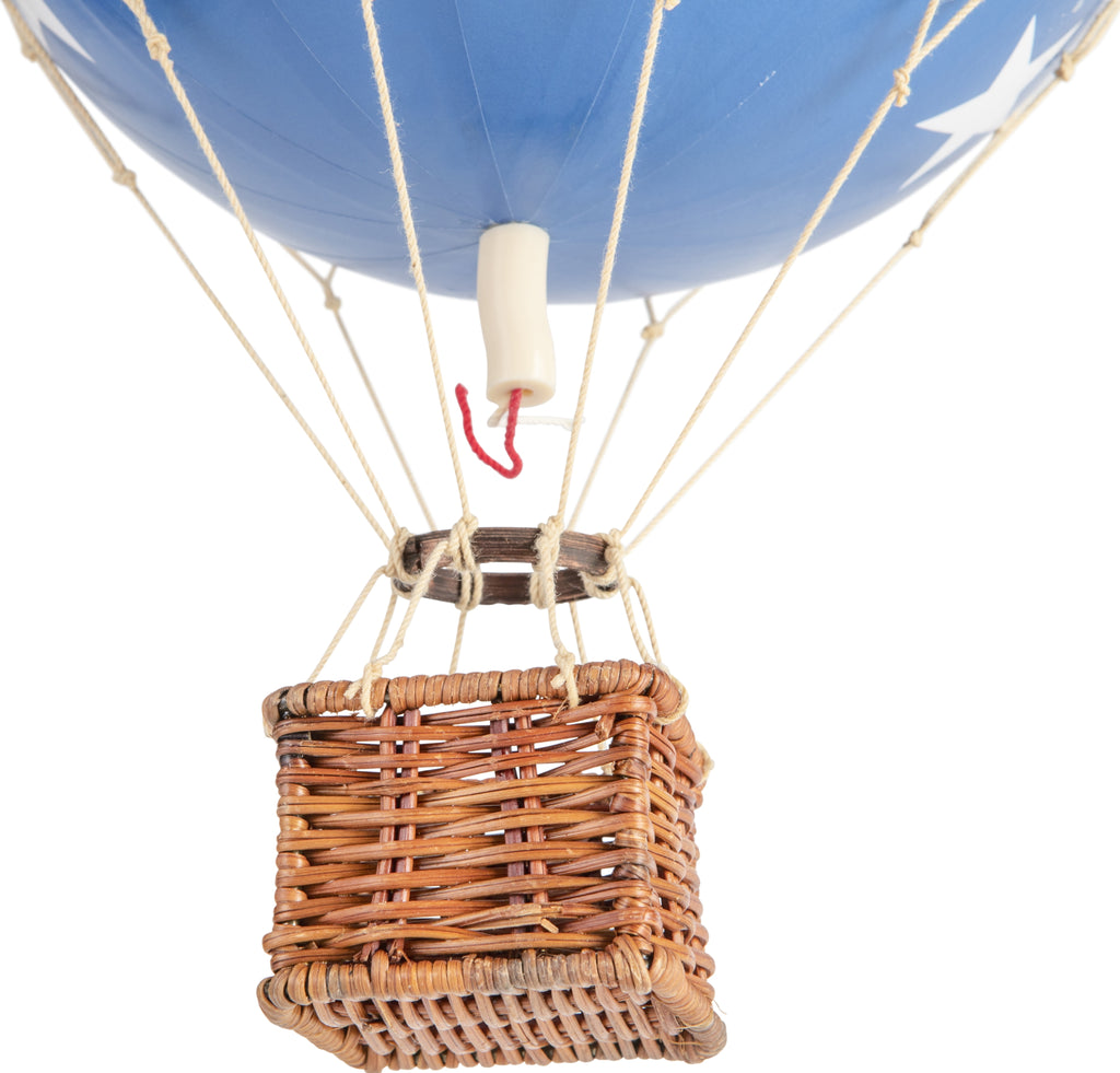 Authentic Models Travels Light Balloon Model, Blue Stars, Ø 18 Cm