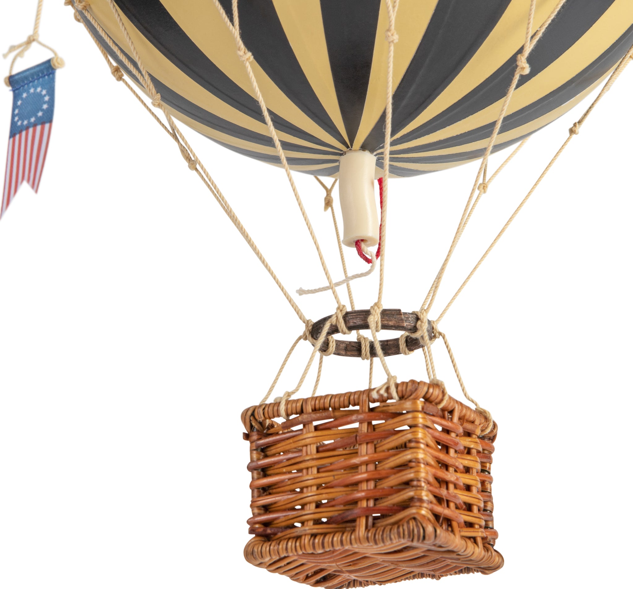 Authentic Models Travels Light Balloon Model, Black, Ø 18 Cm