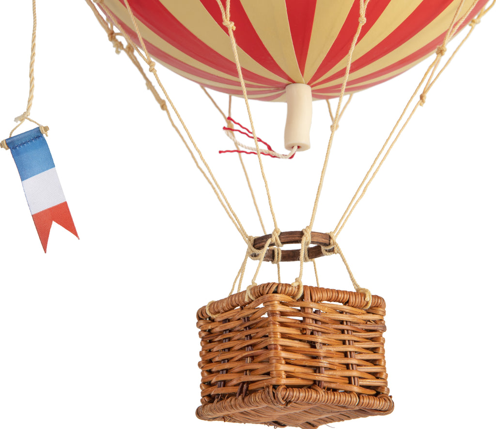 Authentic Models Travels Light Balloon Model, True Red, Ø 18 Cm