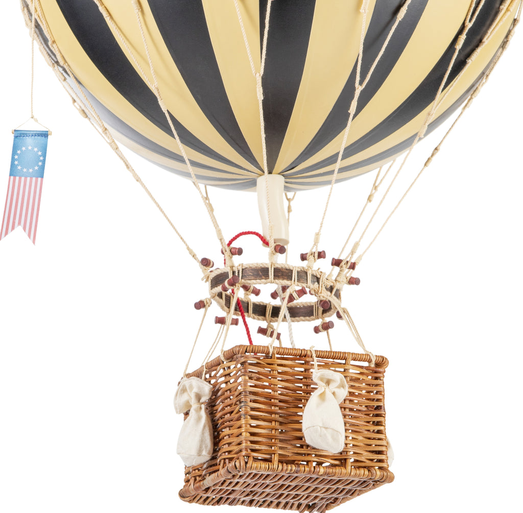 Authentic Models Royal Aero Balloon Model, Black, Ø 32 Cm