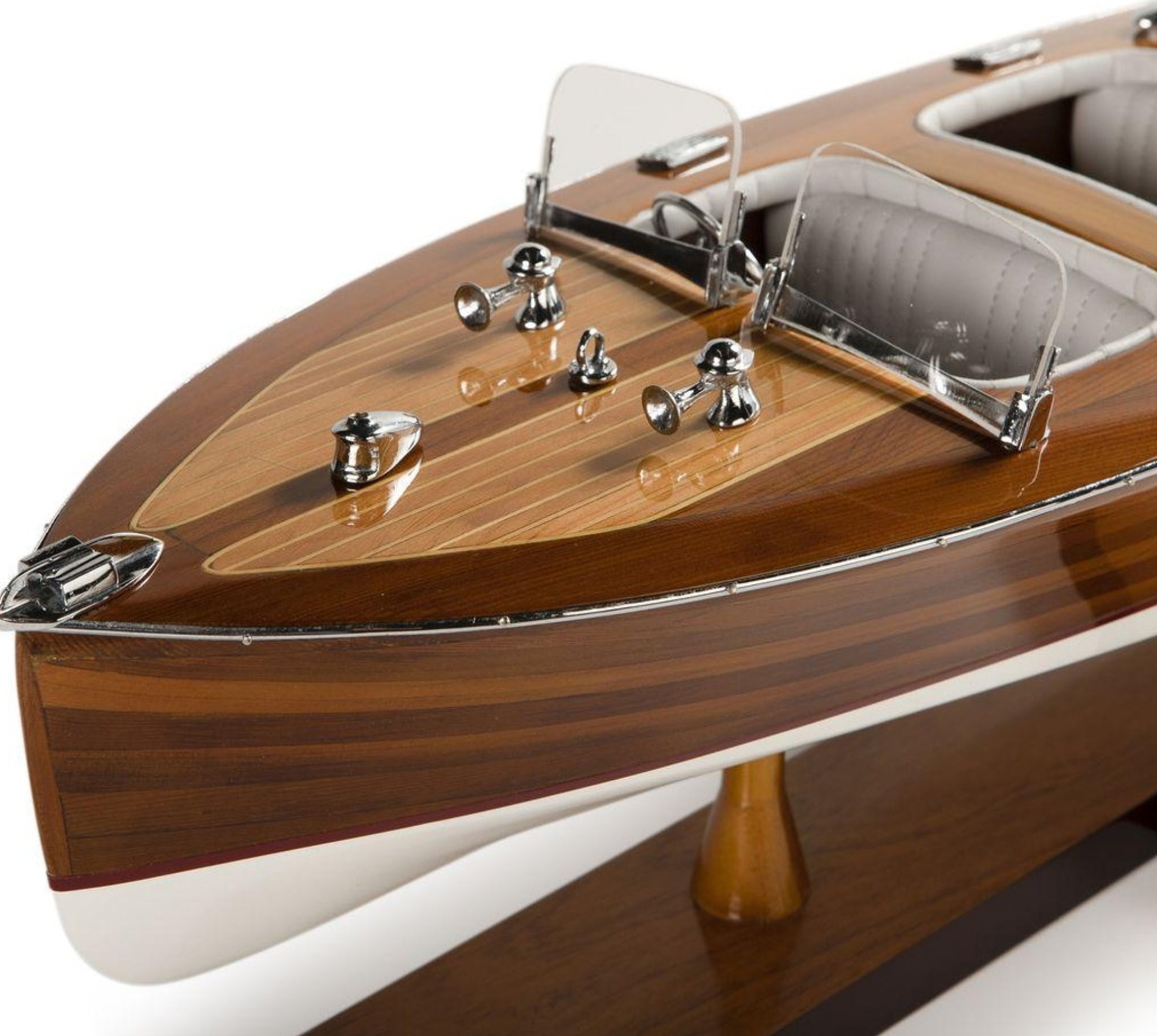 Authentic Models Triple Cockpit Boat Model