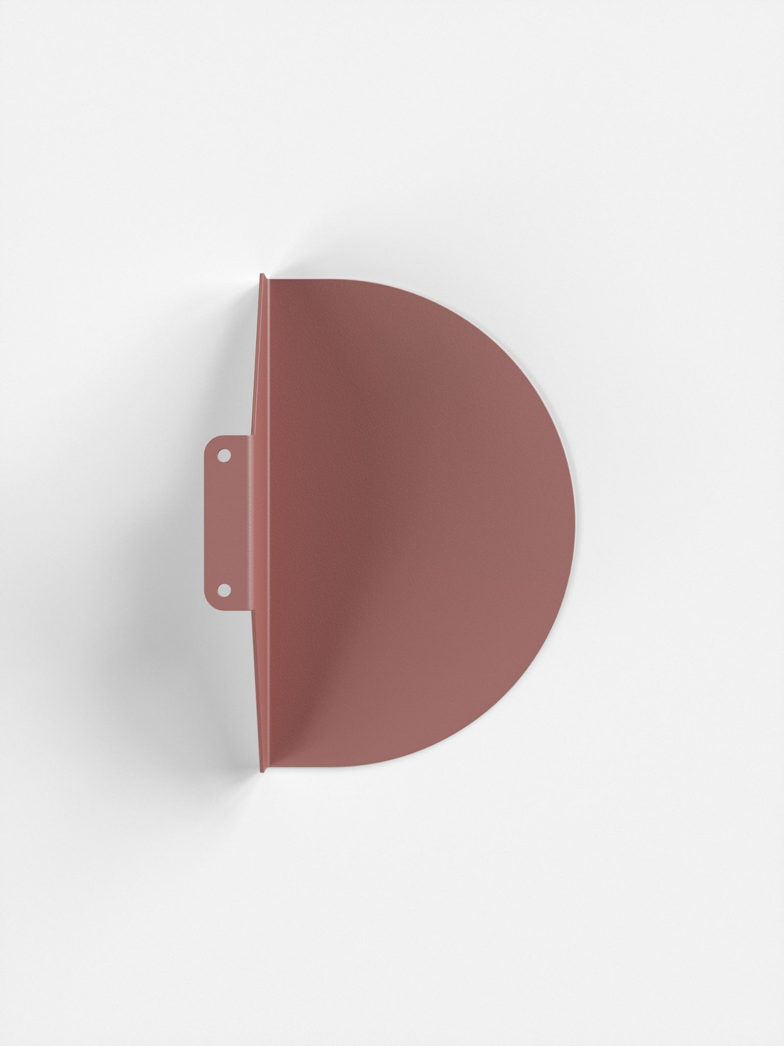 Minimalist Dusty Rose Moebe Bedside Table - Powder-Coated Steel Design