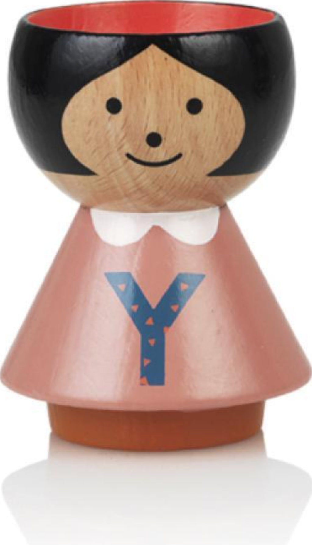 Lucie Kaas Bordfolk A Z Egg Cup, Girl Y