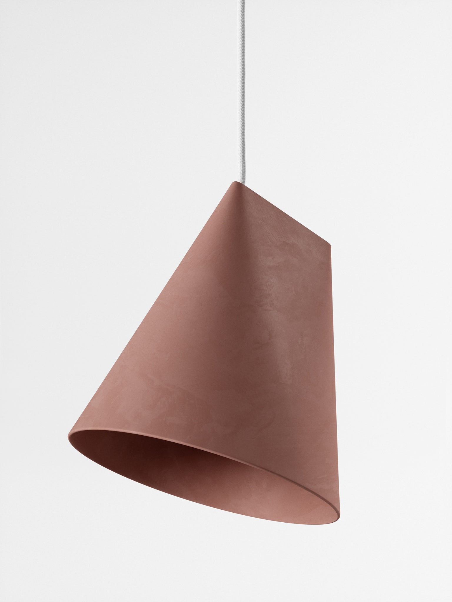Moebe Ceramic Pendant, Terracotta, Wide