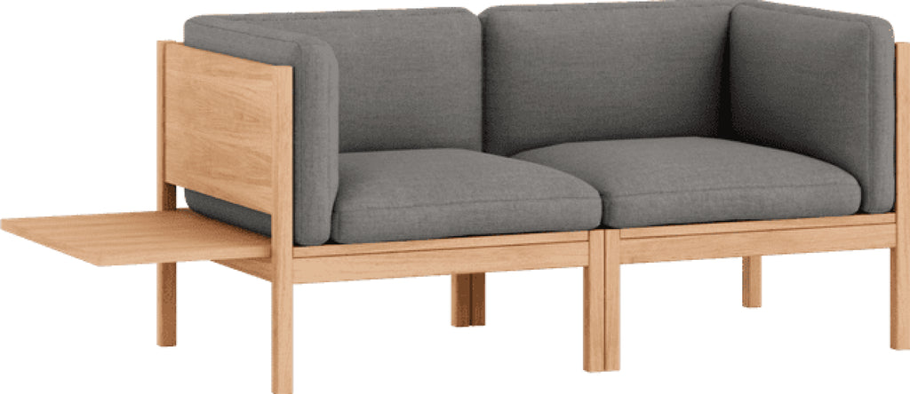 Moebe Modular Sofa Set, 2 Seater Sofa With Sides + 1 Side Table, Autumn 131 (fsc Mix Credit)