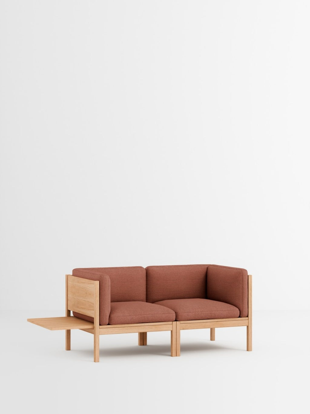 Moebe Modular Sofa Set, 2 Seater Sofa With Sides + 1 Side Table, Autumn 551 (fsc Mix Credit)