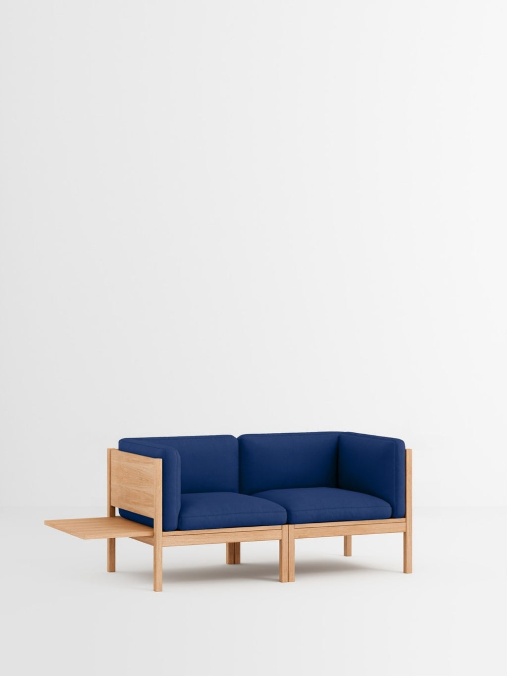 Moebe Modular Sofa Set, 2 Seater Sofa With Sides + 1 Side Table, Field 763 (fsc Mix Credit)