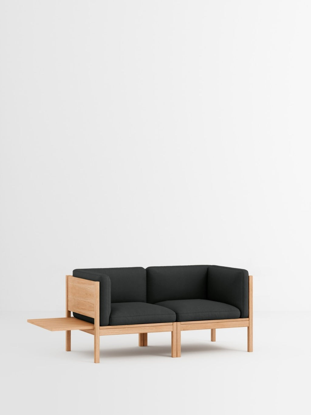 Moebe Modular Sofa Set, 2 Seater Sofa With Sides + 1 Side Table, Field 793 (fsc Mix Credit)