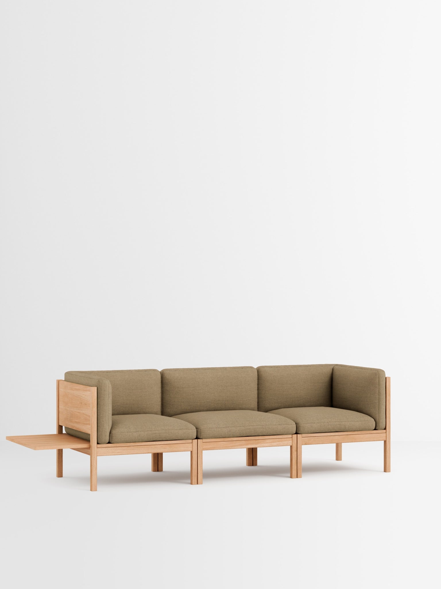Moebe Modular Sofa Set, 3 Seater Sofa With Sides + 1 Side Table, Autumn 221 (fsc Mix Credit)