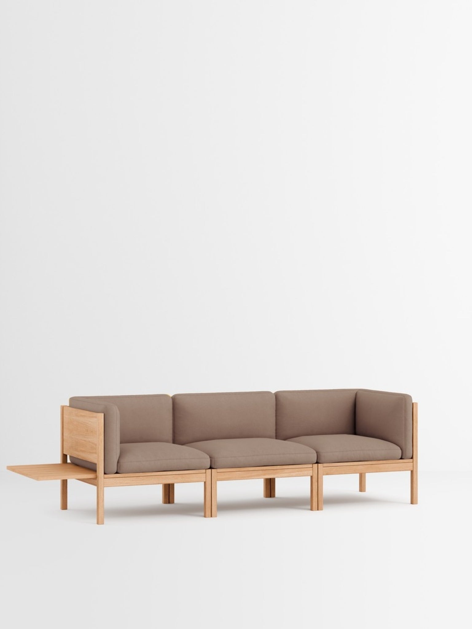 Moebe Modular Sofa Set, 3 Seater Sofa With Sides + 1 Side Table, Field 343 (fsc Mix Credit)