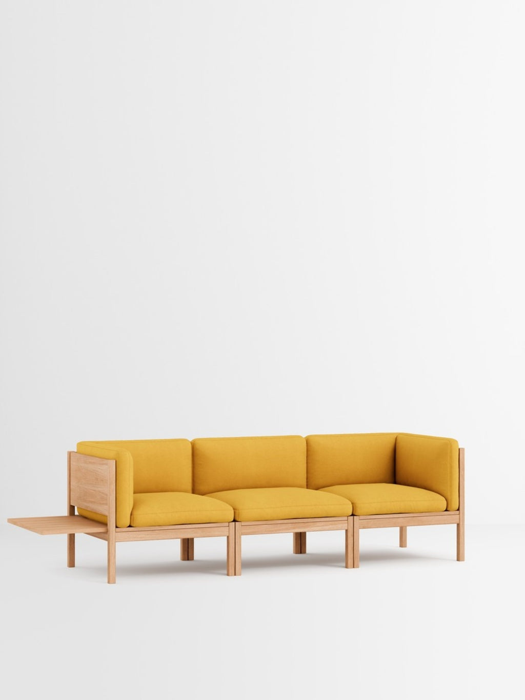 Moebe Modular Sofa Set, 3 Seater Sofa With Sides + 1 Side Table, Field 463 (fsc Mix Credit)