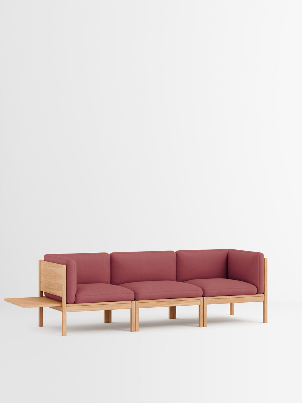 Moebe Modular Sofa Set, 3 Seater Sofa With Sides + 1 Side Table, Field 643 (fsc Mix Credit)