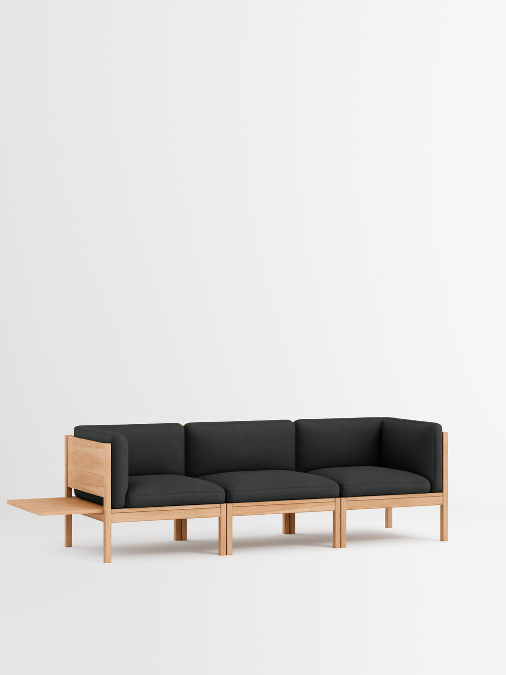 Moebe Modular Sofa Set, 3 Seater Sofa With Sides + 1 Side Table, Field 793 (fsc Mix Credit)