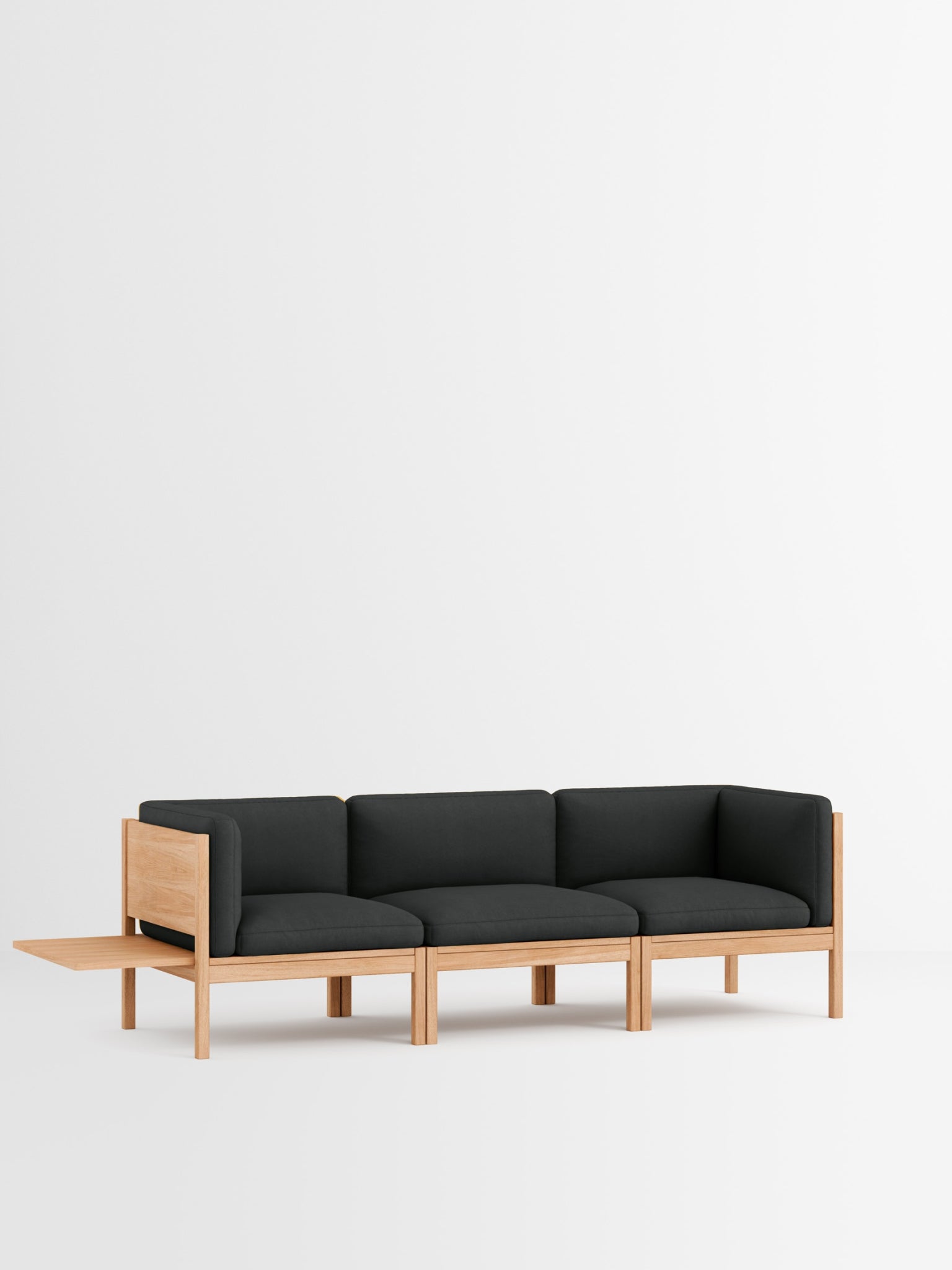 Moebe Modular Sofa Set, 3 Seater Sofa With Sides + 1 Side Table, Field 793 (fsc Mix Credit)