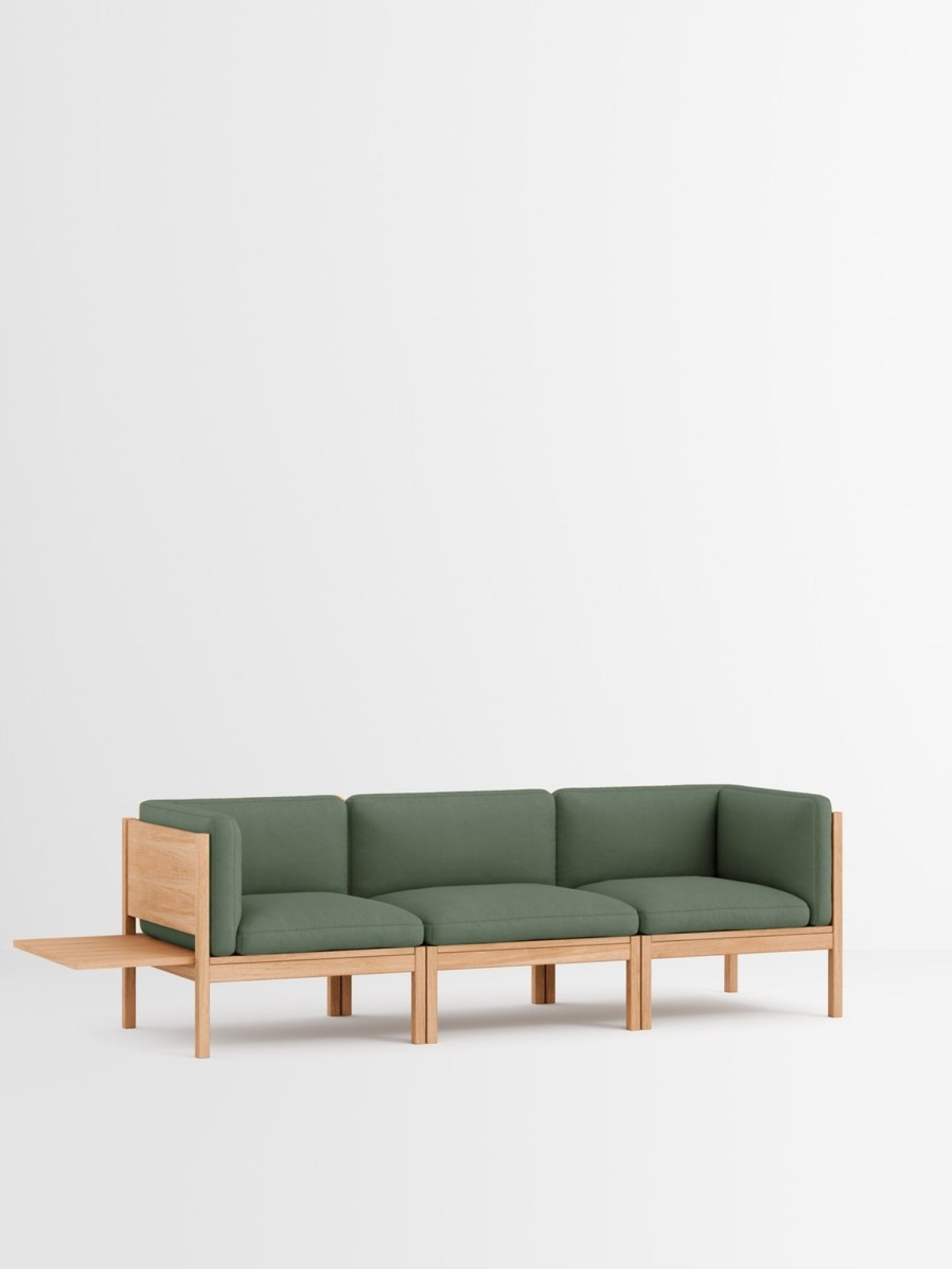 Moebe Modular Sofa Set, 3 Seater Sofa With Sides + 1 Side Table, Field 943 (fsc Mix Credit)