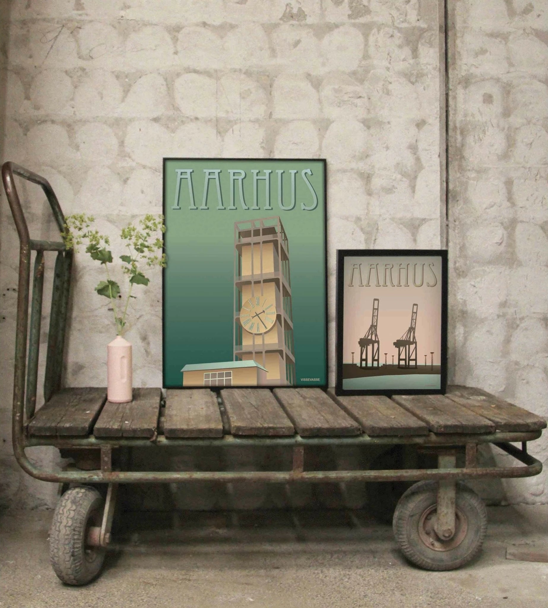 Vissevasse Aarhus Town Hall Poster, 50 X70 Cm