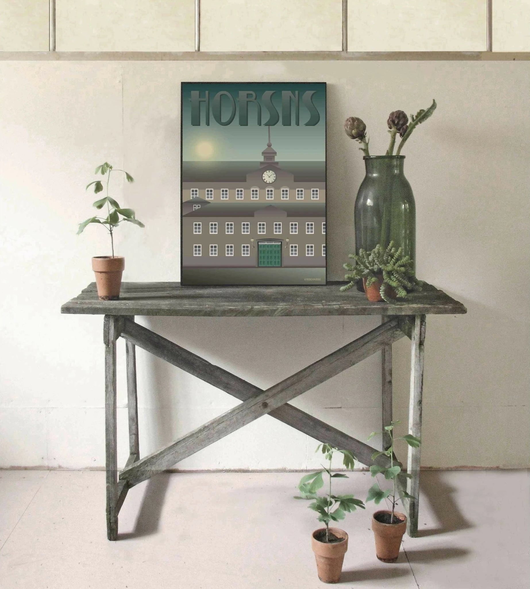 Vissevasse Horsens Prison Poster, 50 X70 Cm