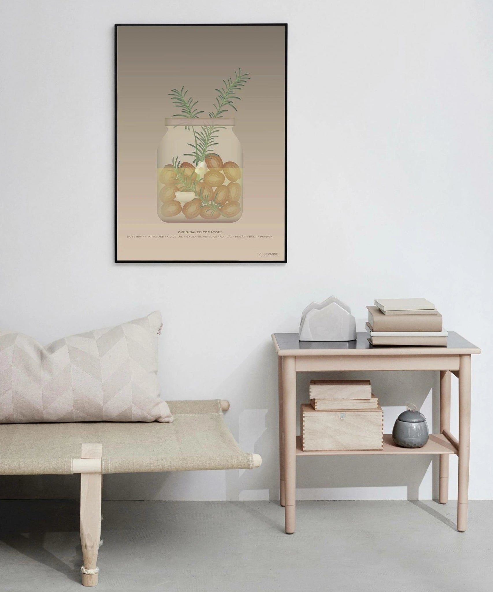 Vissevasse Oven Baked Tomatoes Poster, 50 X70 Cm
