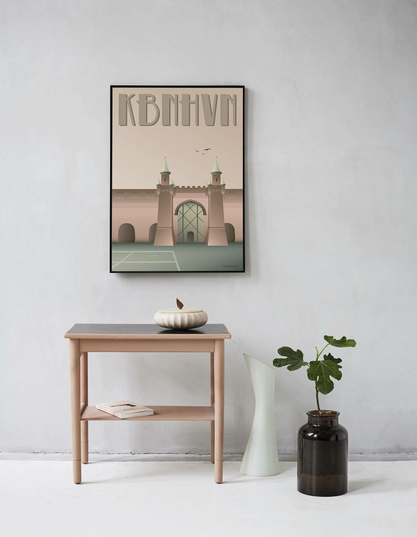 Vissevasse Copenhagen Skydebanehaven Poster, 30 X40 Cm