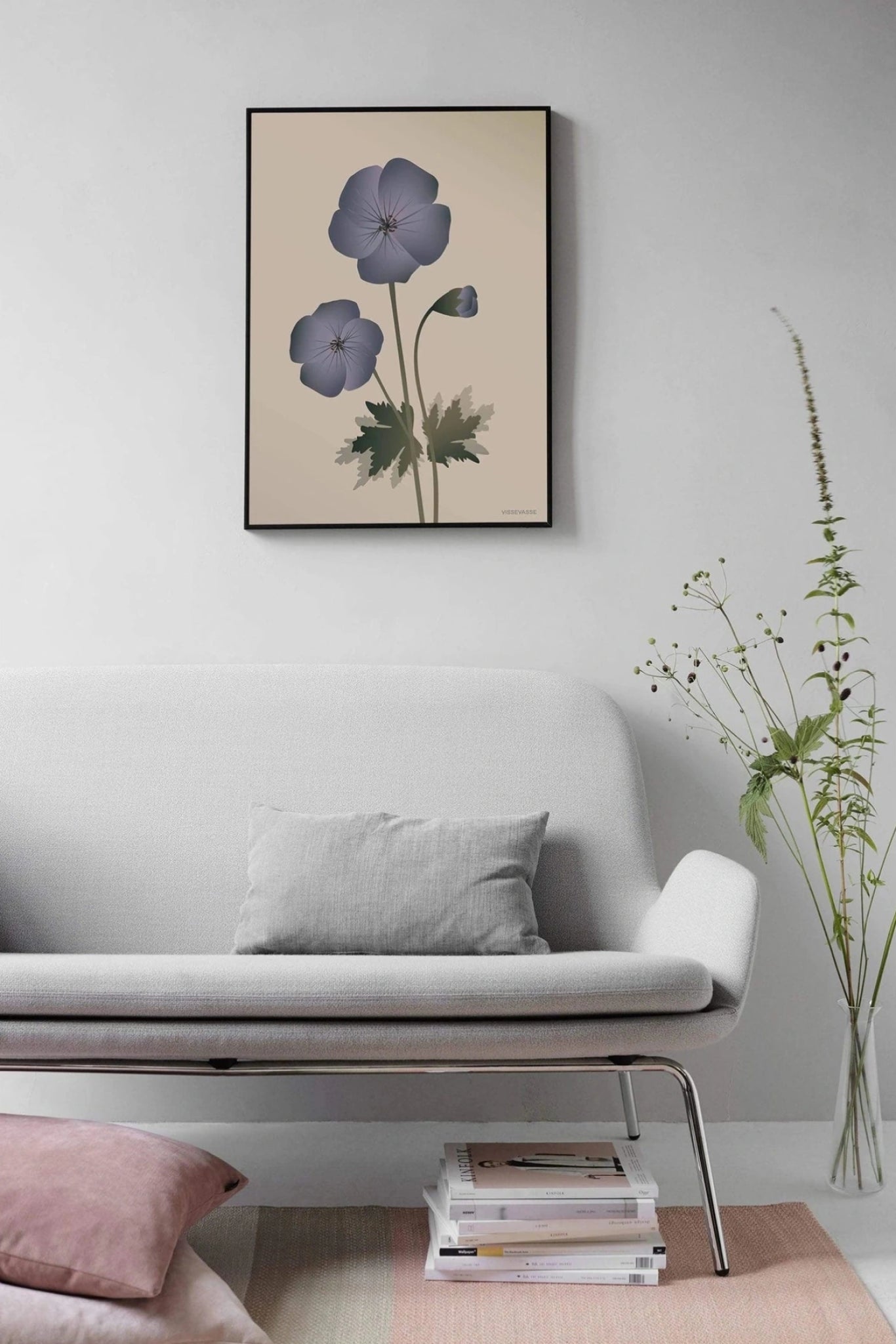 Vissevasse Geranium Poster 15 X21 Cm, Nude