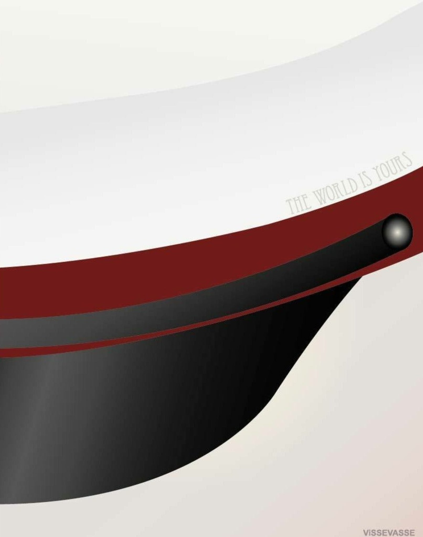 Vissevasse Student Cap Greeting Card 15 X21 Cm, Red