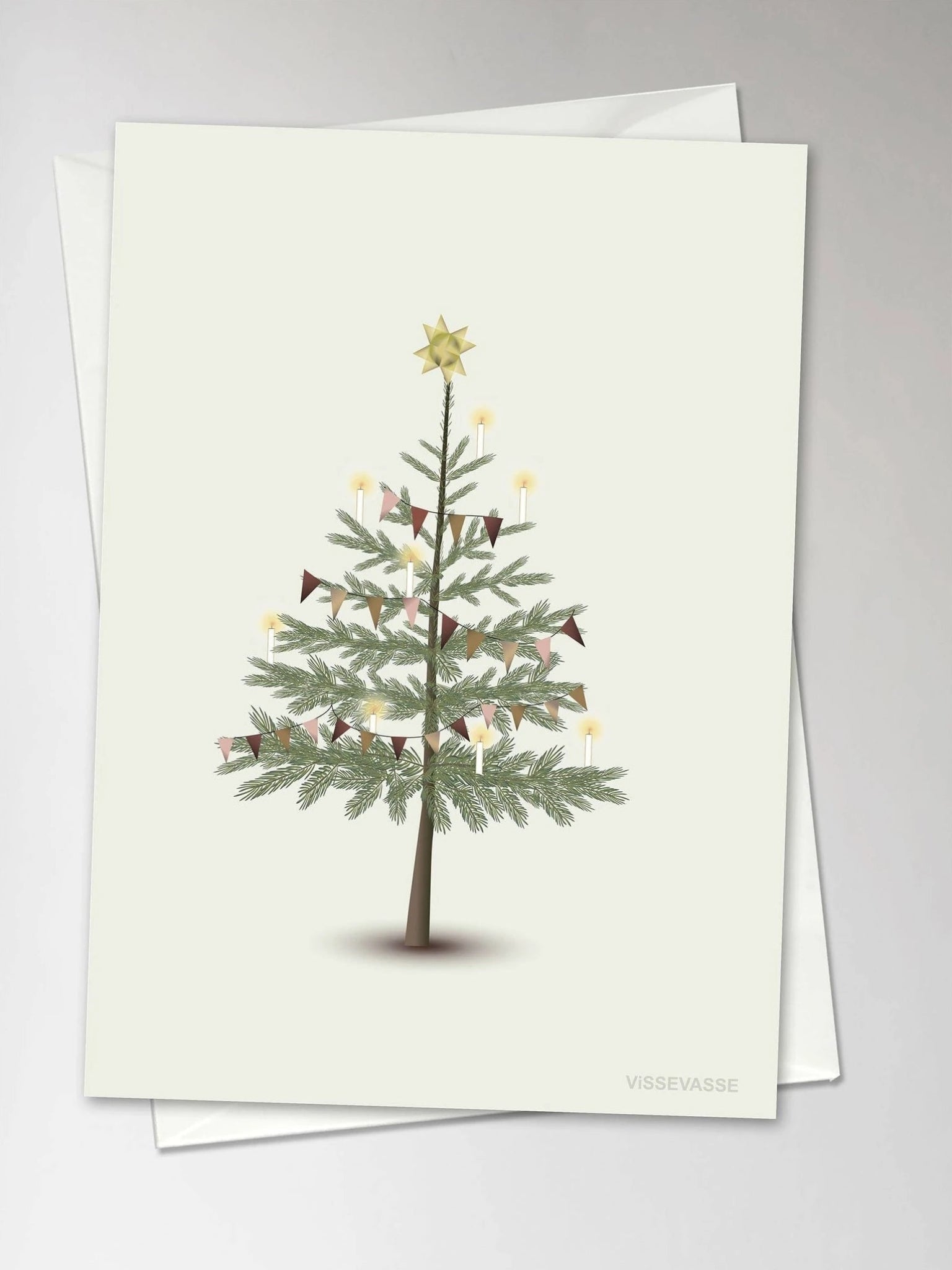 Vissevasse The Christmas Tree Greeting Card, 10.5x15cm