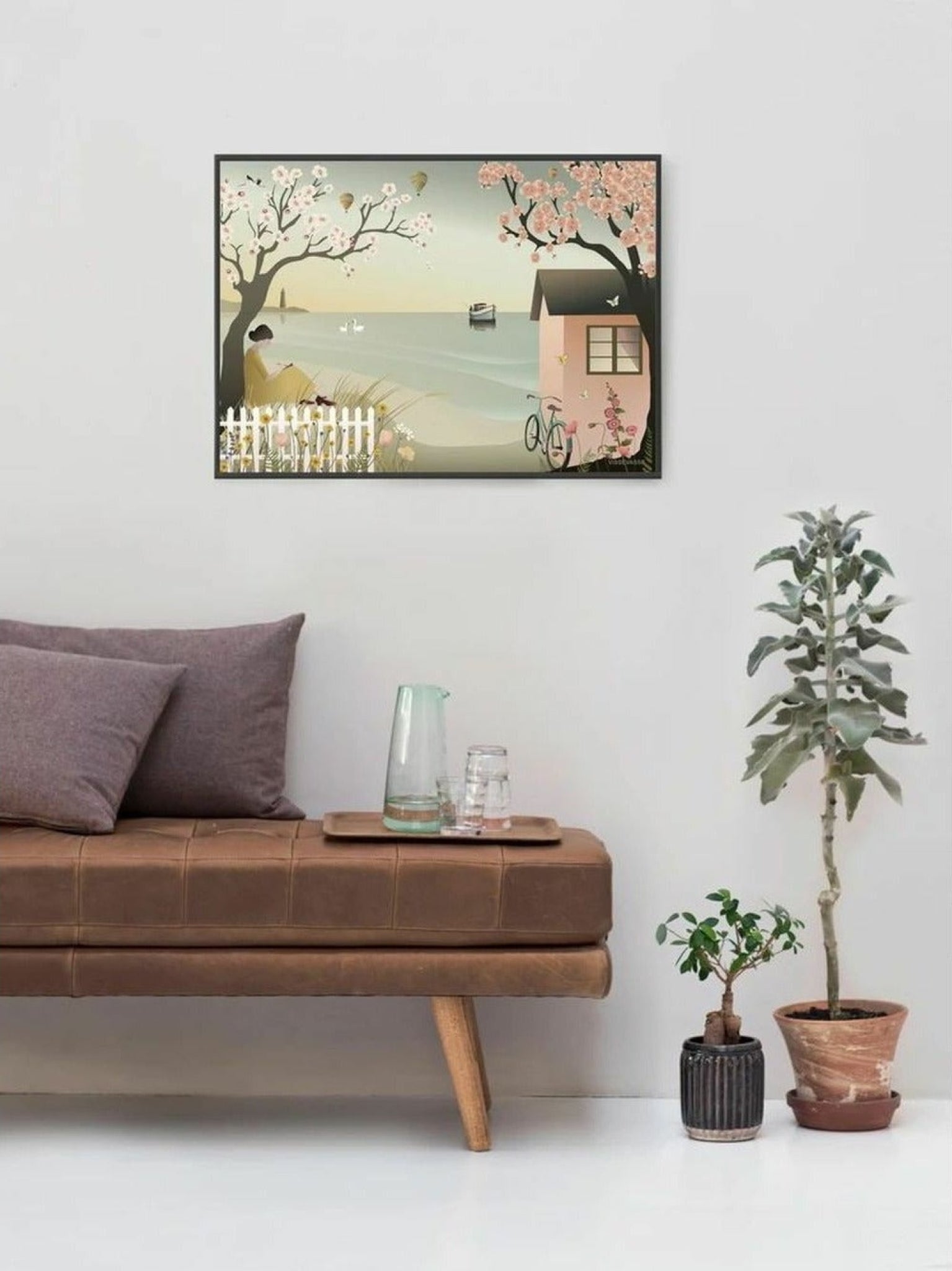 Vissevasse By The Sea Poster, 15 X21 Cm